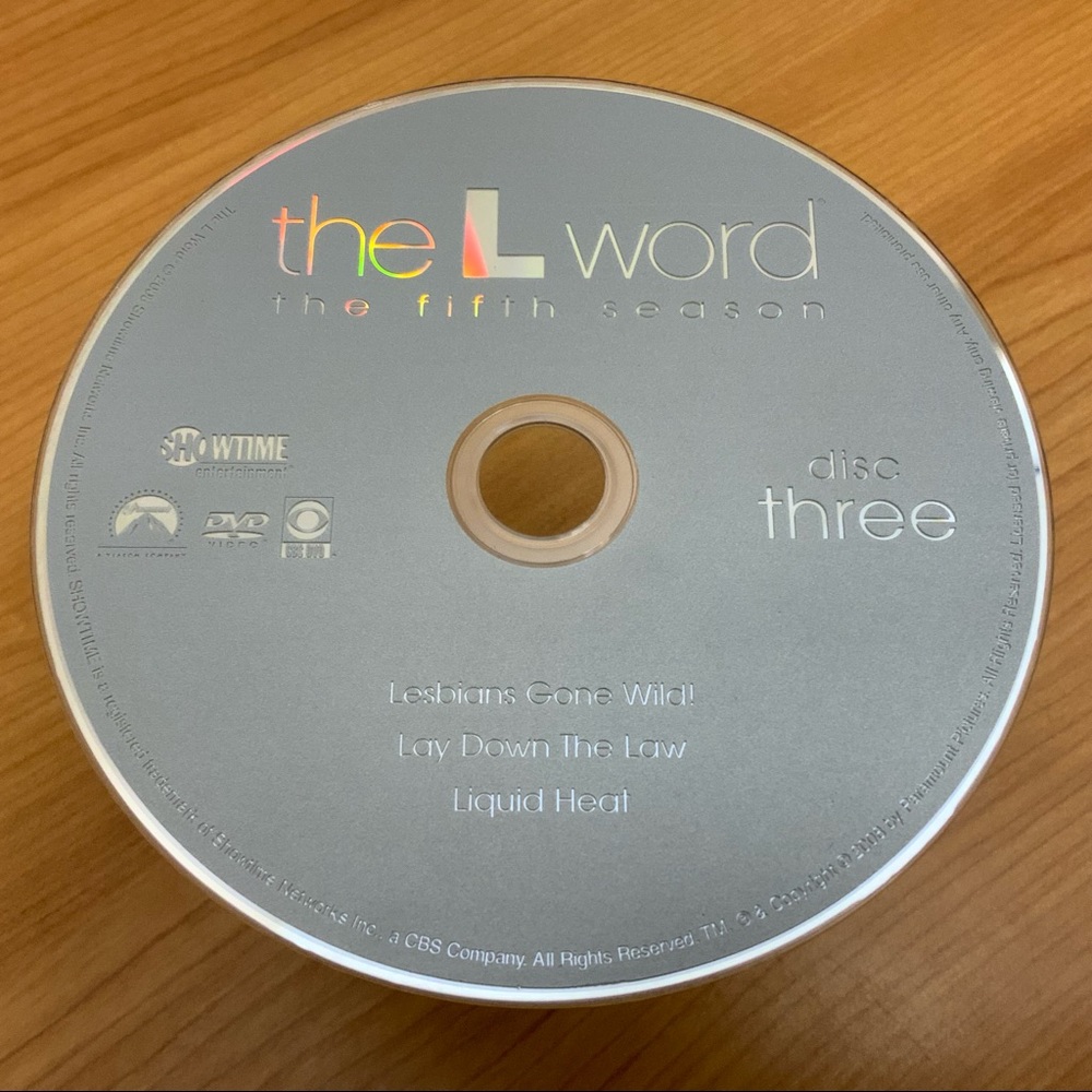 DVD The L Word The Complete Fifth Season Disc 3